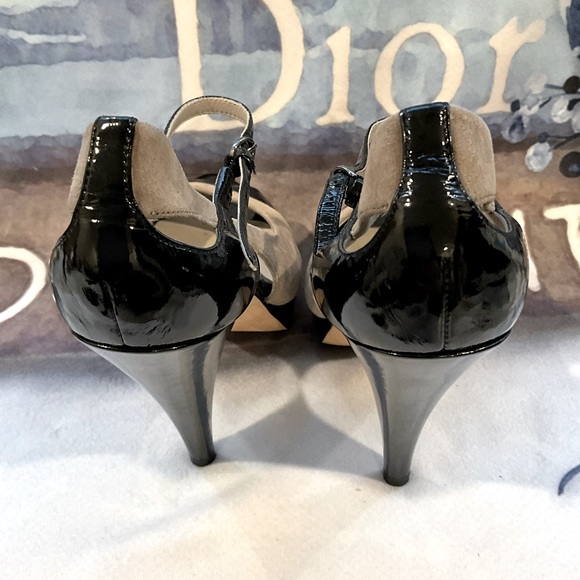 Via Spiga Suede & Patent Leather Heels - Picture 8 of 16